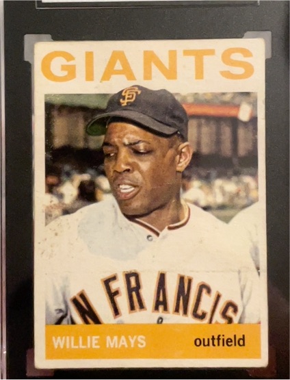 1964 Topps #150 Willie Mays — front