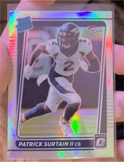 2021 Panini Donruss Optic #244 Patrick Surtain II — front