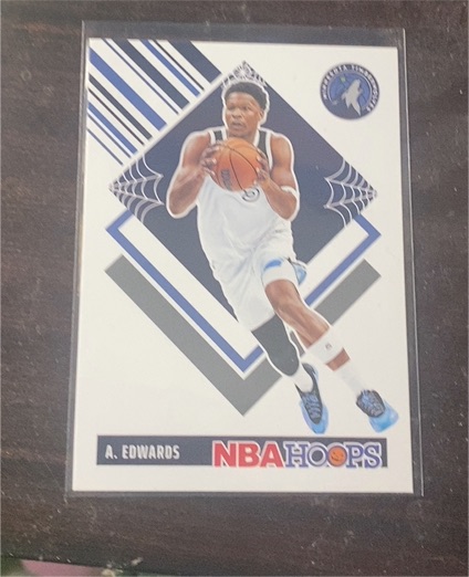 2024-25 Panini NBA Haunted Hoops #290 Anthony Edwards — front