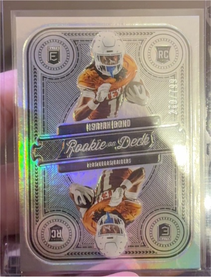 2025 Panini Donruss Elite #12 Isaiah Bond Rookie On Deck — front