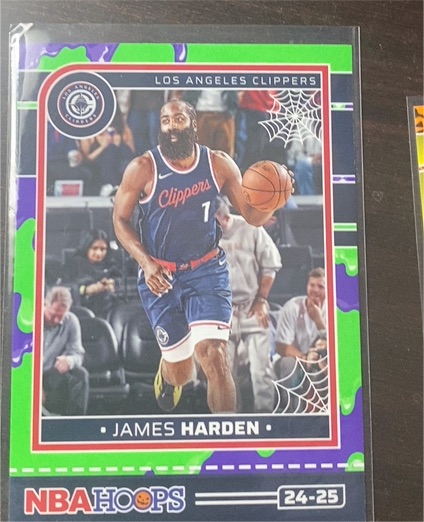 2024-25 Panini Haunted Hoops #153 James Harden — front