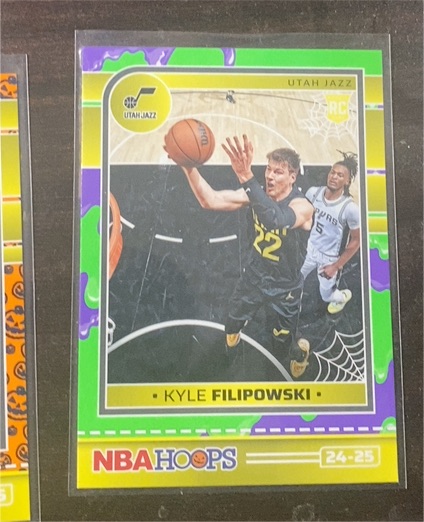 2024-25 Panini NBA Hoops Haunted Hoops #270 Kyle Filipowski — front