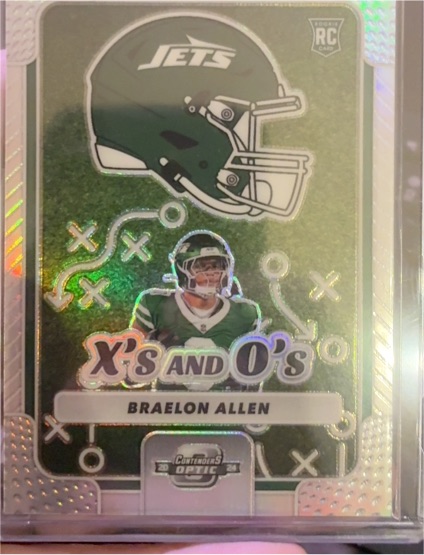 2024 Panini Contenders Optic #XO-BA Braelon Allen — front