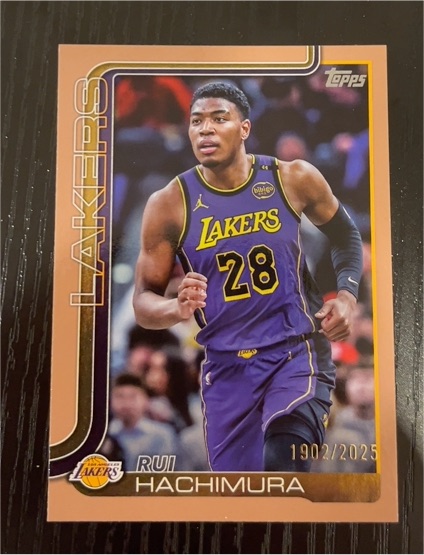 2025-26 Topps #154 Rui Hachimura — front