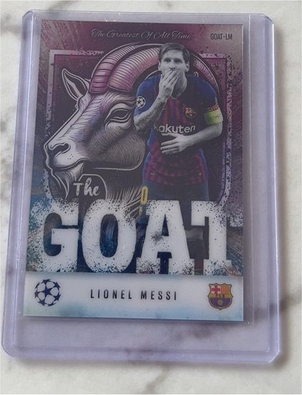 2024 Topps Match Attax #GOAT-LM Lionel Messi The GOAT — front