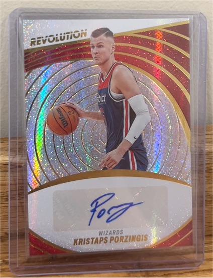2022 Panini Revolution #A-KP Kristaps Porzingis — front