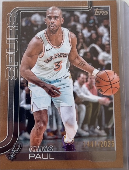 2025-26 Topps #198 Chris Paul — front