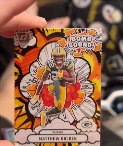 2025 Panini Donruss #BS-MGN Matthew Golden Bomb Squad Rookie — front