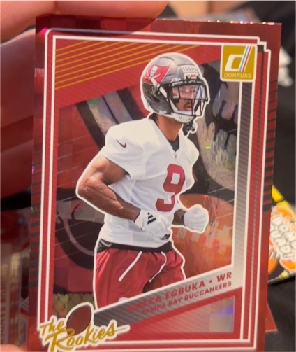 2025 Panini Donruss The Rookies #31 Emeka Egbuka — front
