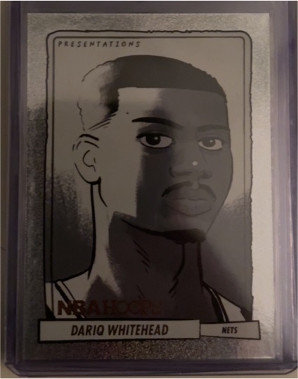 2023-24 Panini NBA Hoops Presentations #12 Dariq Whitehead — front