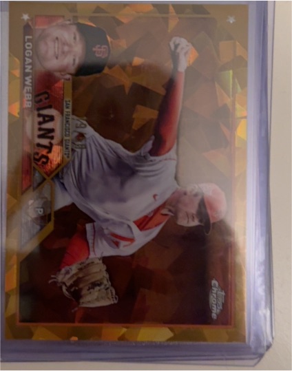 2023 Topps Chrome #32 Logan Webb — front