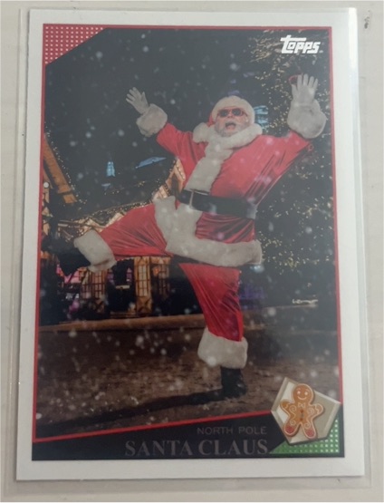 2024 Topps Holiday North Pole Santa Claus — front