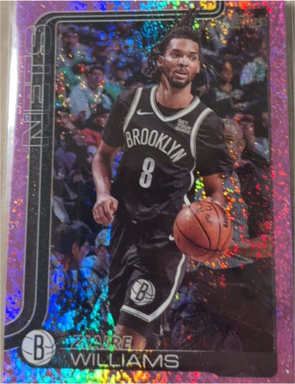 2025-26 Topps #9 Ziaire Williams — front