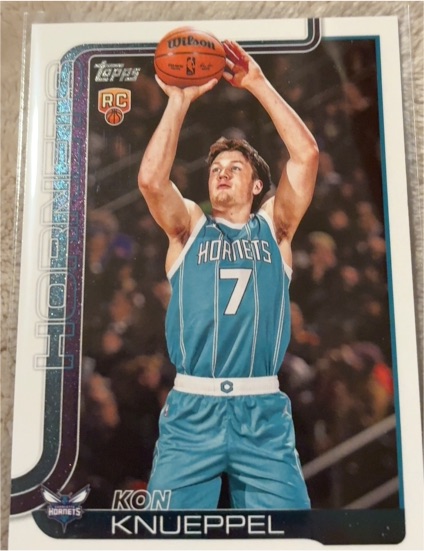 2025-26 Topps #204 Kon Knueppel — front