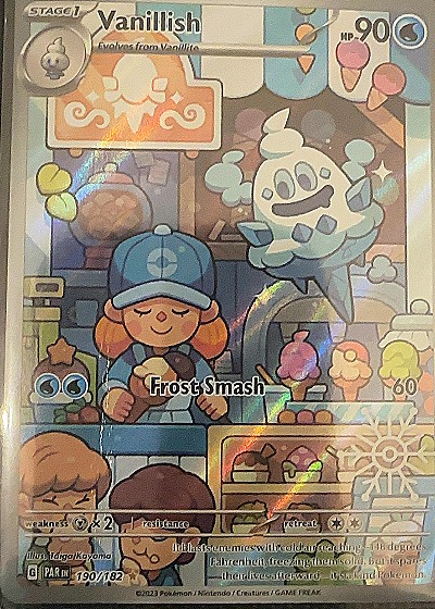 2023 Pokémon Scarlet & Violet #190 Vanillish — front