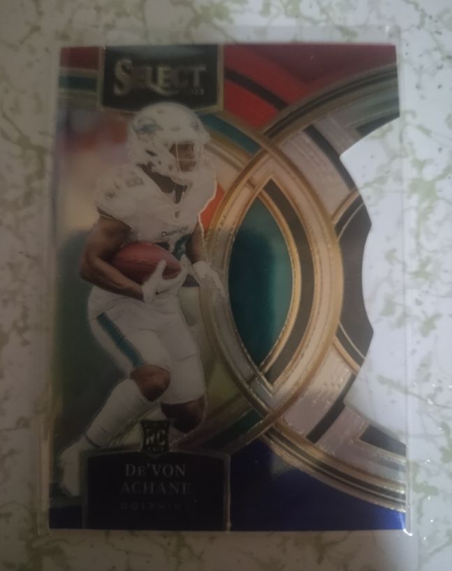 2023 Panini Select Premier Level #176 De'Von Achane — front