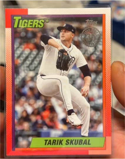 2025 Topps Series 2 1990 35th Anniversary #90B2-39 Tarik Skubal — front