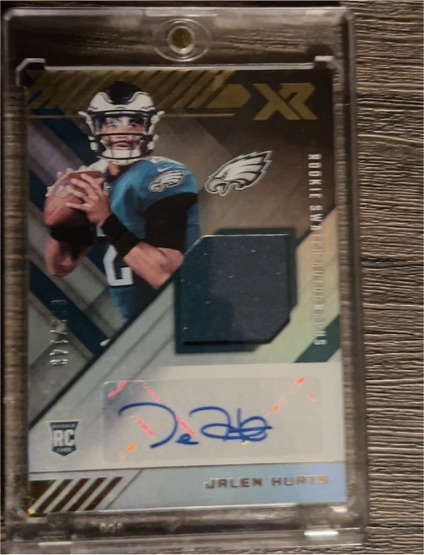 2020 Panini XR #RSA-JU Jalen Hurts — front