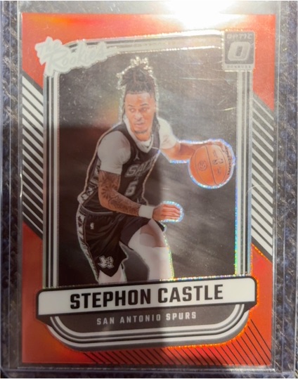 2024-25 Panini Donruss Optic #4 Stephon Castle — front