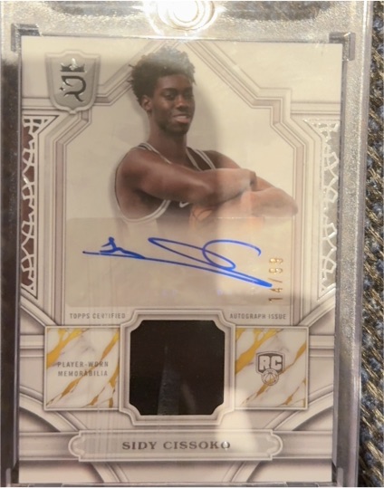 2023-24 Topps Royalty #RA-SC Sidy Cissoko — front