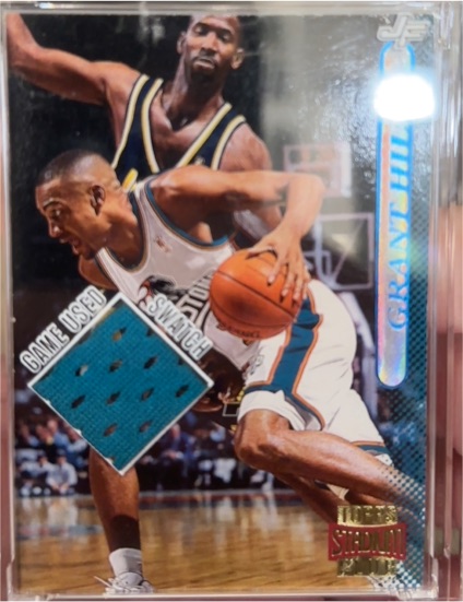 1996-97 Topps Stadium Club #99 Grant Hill Detroit Pistons — front