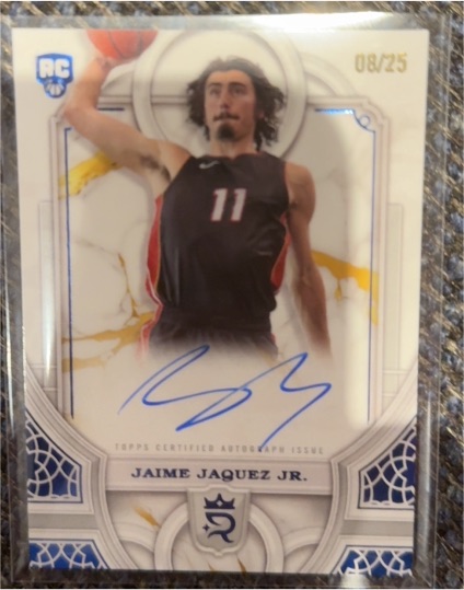 2023-24 Topps Royalty #RA-JJ Jaime Jaquez Jr. — front