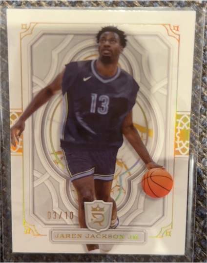 2023 Panini Select Jaren Jackson Jr #03/10 — front