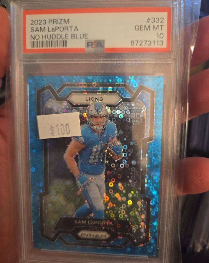 2023 Panini Prizm #332 Sam LaPorta — front