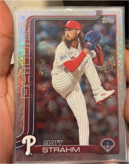 2025 Topps Series 2 #672 Matt Strahm — front