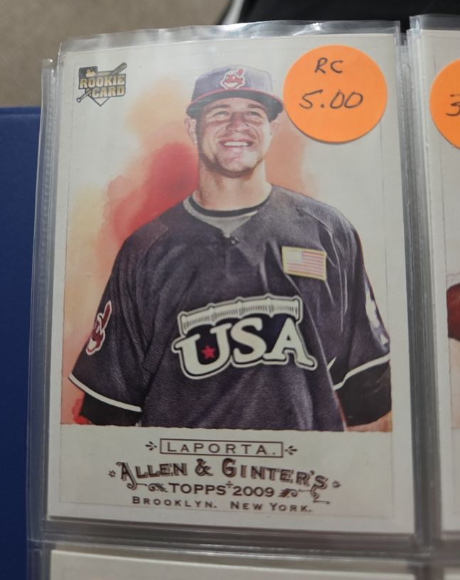 2009 Topps Allen & Ginter #328 Matt LaPorta — front