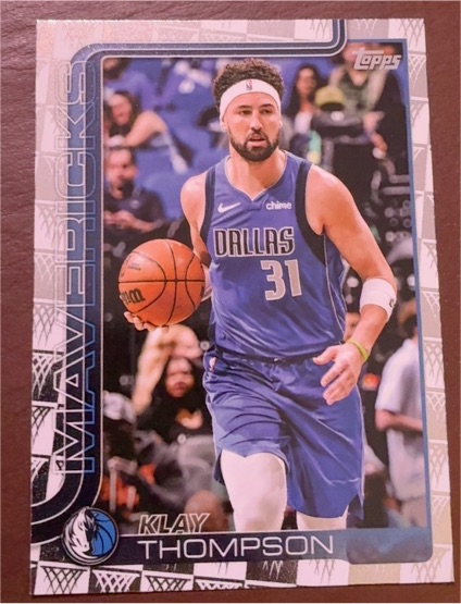 2025-26 Topps #170 Klay Thompson — front