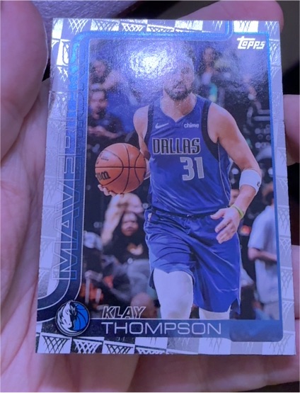 2025-26 Topps #170 Klay Thompson — front