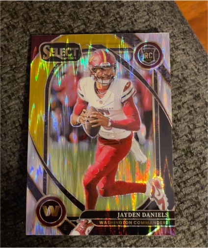 2024 Panini Select #217 Jayden Daniels — front