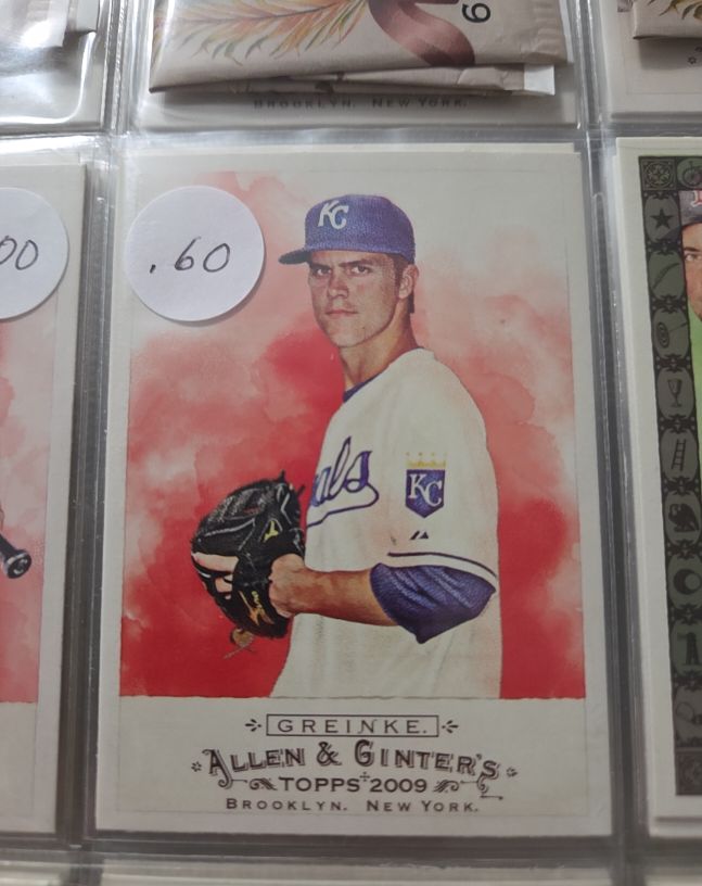 2009 Topps Allen & Ginter #2 Zack Greinke — front