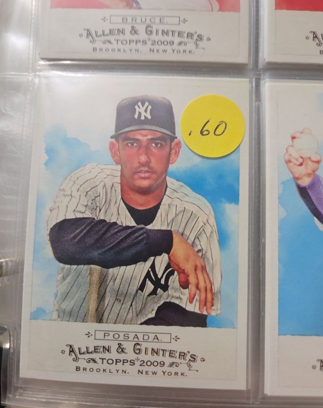 2009 Topps Allen & Ginter #4 Jorge Posada — front