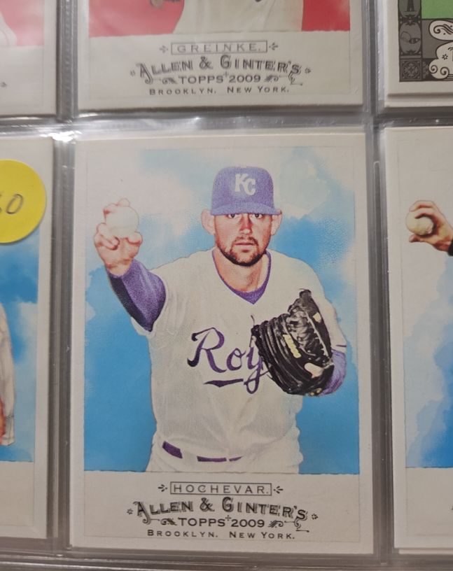 2009 Topps Allen & Ginter #5 Luke Hochevar — front