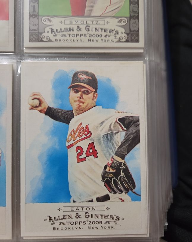2009 Topps Allen & Ginter #6 Adam Eaton — front