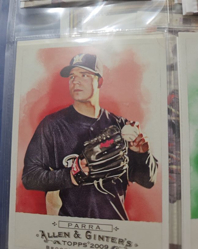 2009 Topps Allen & Ginter #3 Manny Parra — front