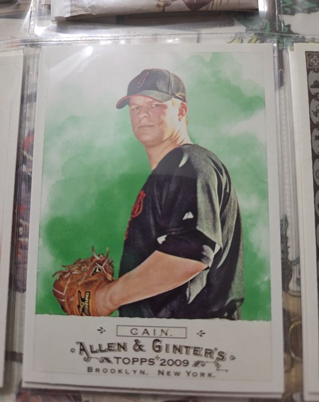 2009 Topps Allen & Ginter #8 Matt Cain — front