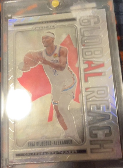 2024-25 Panini Prizm #6 Shai Gilgeous-Alexander Global Reach — front