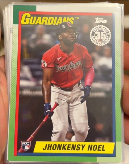 2025 Topps Series 2 #90B2-31 Jhonkensy Noel — front