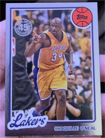 2025-26 Topps Basketball 1980-81 #80BK-4 Shaquille O'Neal — front