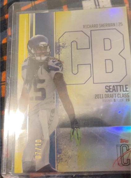 2024 Topps Signature Class #56 Richard Sherman — front