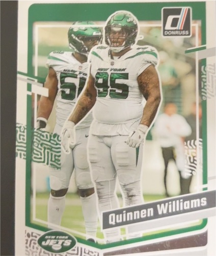 2023 Donruss #234 Quinnen Williams — front