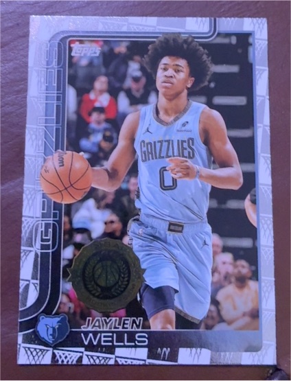2025-26 Topps #183 Jaylen Wells — front