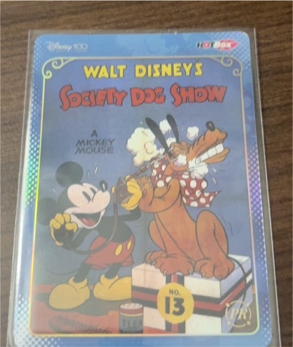 1995 SkyBox Disney Premium #69 Society Dog Show Classic Movie Poster — front