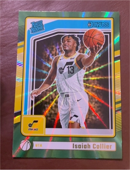 2024-25 Panini Donruss #237 Isaiah Collier — front