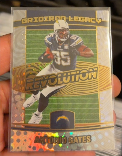 2025 Panini Revolution Gridiron Legacy Antonio Gates — front