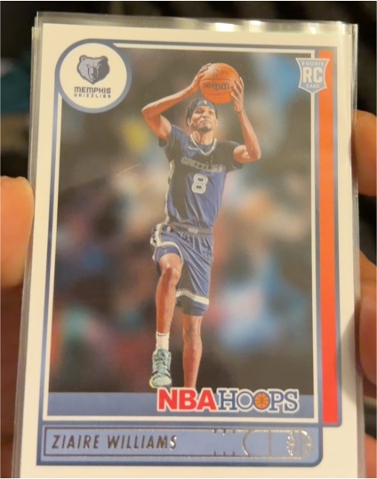 2021-22 Panini NBA Hoops #211 Ziaire Williams — front