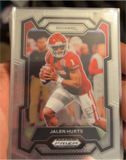 2024 Panini Prizm Draft Picks #99 Jalen Hurts — front